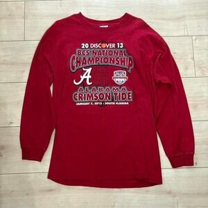 2013 Alabama Crimson Tide National Championship long sleeve shirt #RollTide